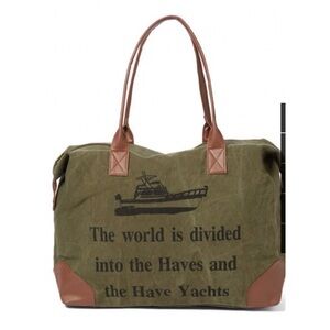 Raj Canvas Overnight Duffel Bag